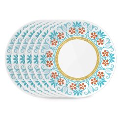 Corelle Durable Dinnerware Global Collection Terracotta Dreams, 8.5?? Salad Plates, 6-pack
