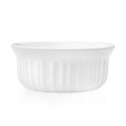 Corelle Durable Dinnerware French White 16-ounce Round Bakeware Dish
