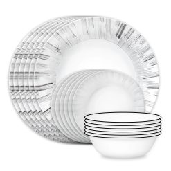Corelle Durable Dinnerware Arica 18-piece Dinnerware Set, Service for 6