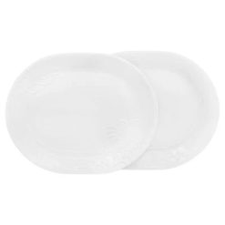 Corelle Durable Dinnerware Cherish 12.25 Serving Platters, 2-pack