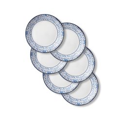 Corelle Durable Dinnerware Portofino 8.5 Salad Plates, 6-pack