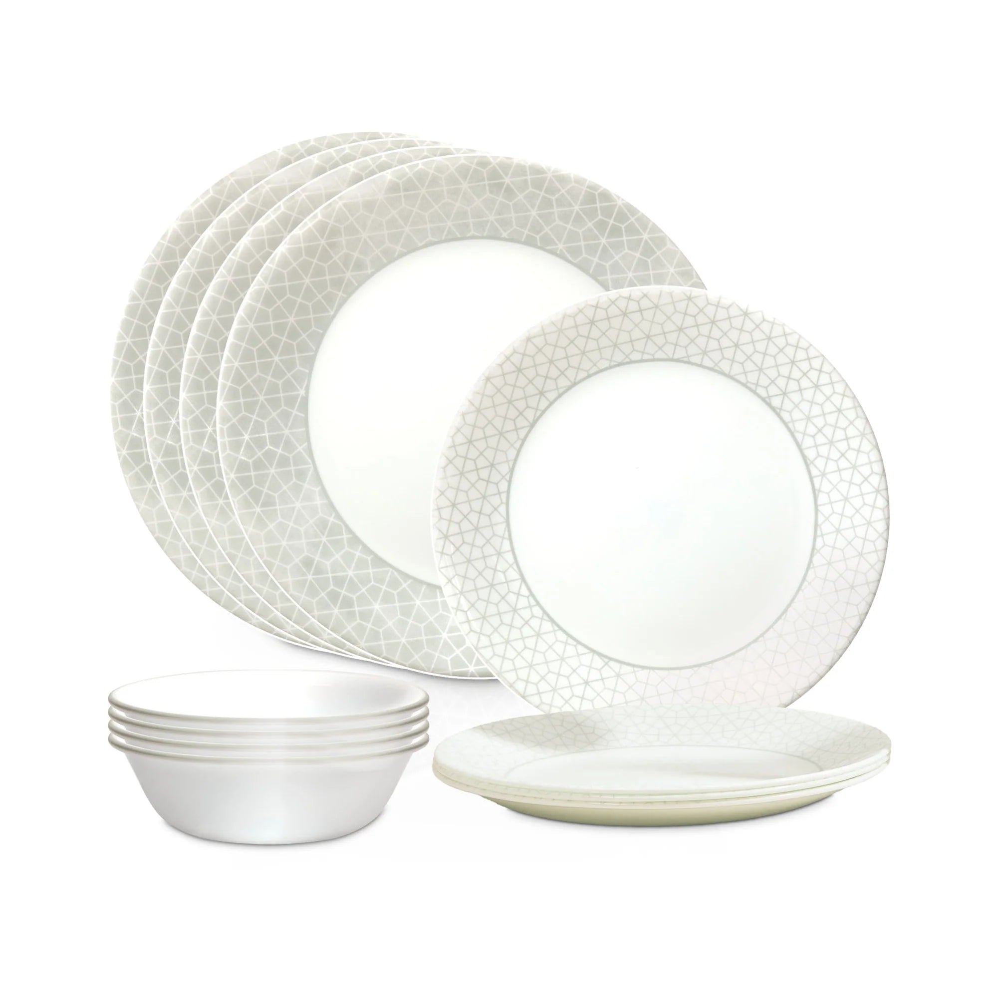 Corelle Durable Dinnerware Knox 12-piece Dinnerware Set, Service for 4
