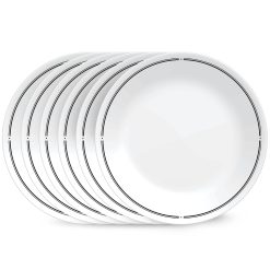 Corelle Durable Dinnerware Brasserie 8.5 Salad Plate, 6-pack
