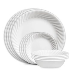 Corelle Durable Dinnerware Enhancements 12-piece Dinnerware Set, Service for 4