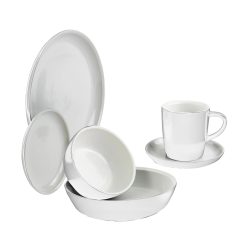 Corelle Durable Dinnerware 6-piece Powder Dinnerware Set , Service for 1