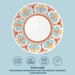 Alternative view of Corelle Durable Dinnerware Global Collection Terracotta Dreams 10.25 Dinner Plate