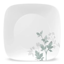 Corelle Durable Dinnerware Square Amalie 9 Salad Plate
