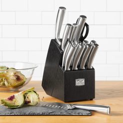 Alternative view of Corelle Durable Dinnerware Malden? 16-piece Stainless Steel Block Set