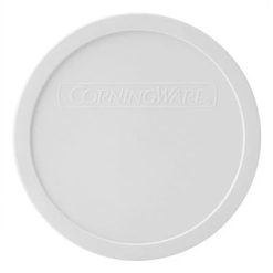 Corelle Durable Dinnerware French White Plastic Lid for 1.5-quart Round Baking Dish