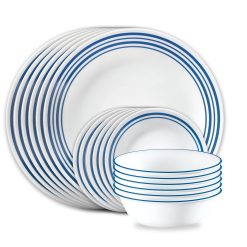 Corelle Durable Dinnerware Laila 18-piece Dinnerware Set, Service for 6