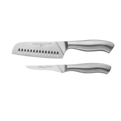 Corelle Durable Dinnerware Insignia Steel Guided Grip 2-piece Knife Set