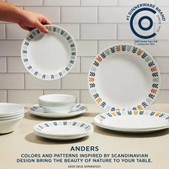 Alternative view of Corelle Durable Dinnerware Anders 8.5 Salad Plate