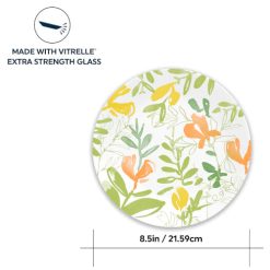 Alternative view of Corelle Durable Dinnerware Contemporary Fruit 8.5 Salad Plate-4 Pack