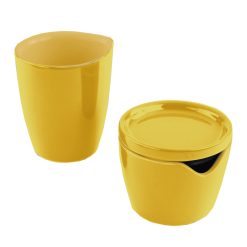 Corelle Durable Dinnerware Curry Cream and Sugar Set